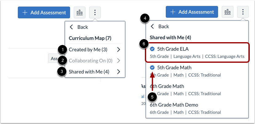 Select Curriculum Map