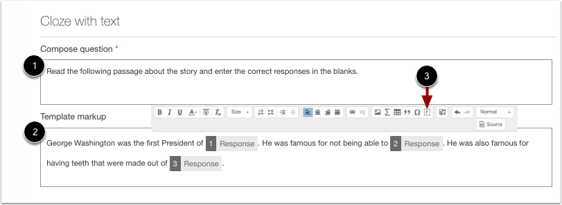 Enter Questions or Instructions