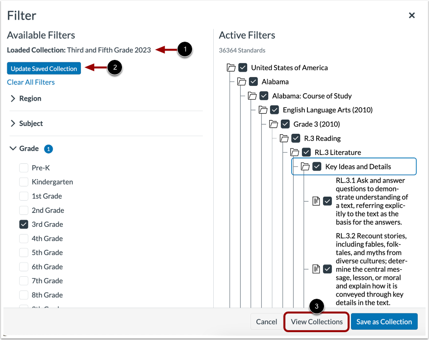 View Loaded Collection