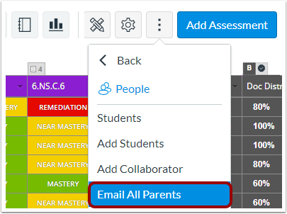 Open Email All Parents