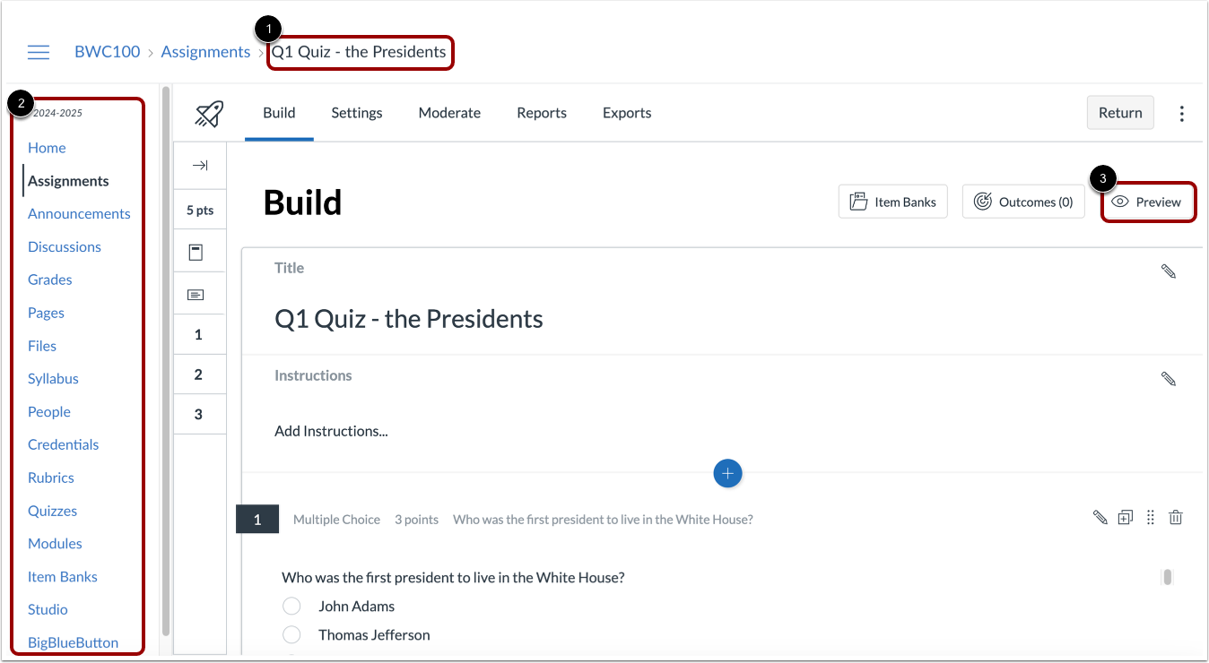View Navigation Display