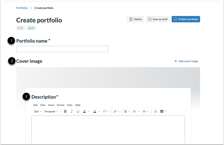 Add Portfolio Name