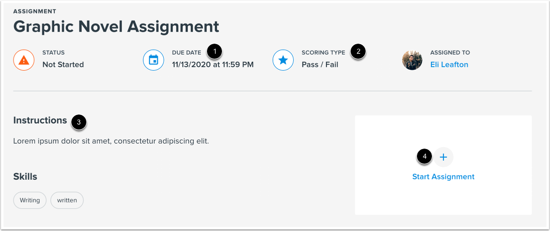 View Assignment Details