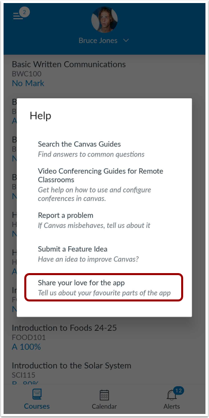 Share Your Love for the App