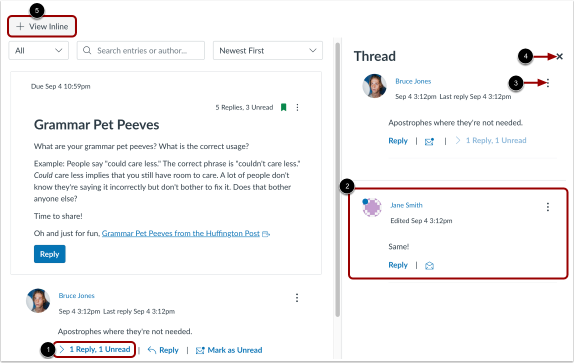 View Discussion Thread Replies