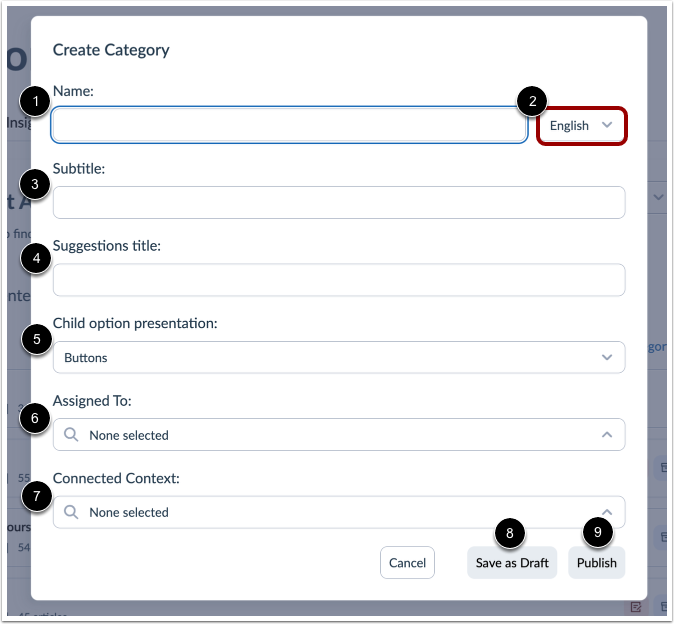 Add Category Details