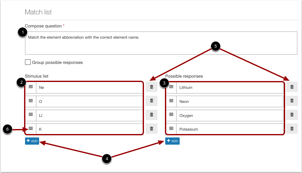 Enter Question or Instructions