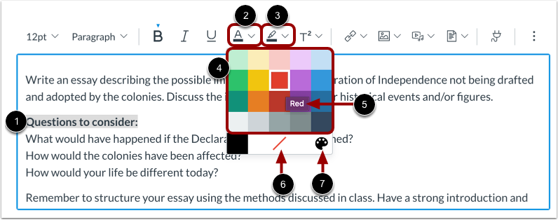 Color and Highlight Text