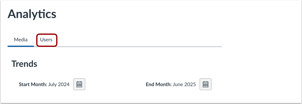 View Studio Analytics