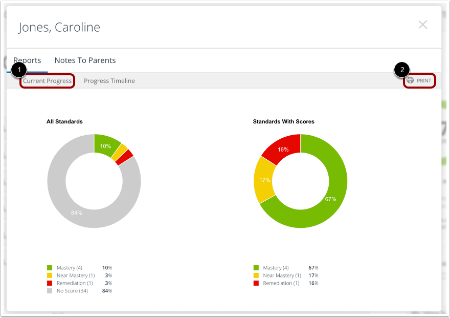 View Progress Reports