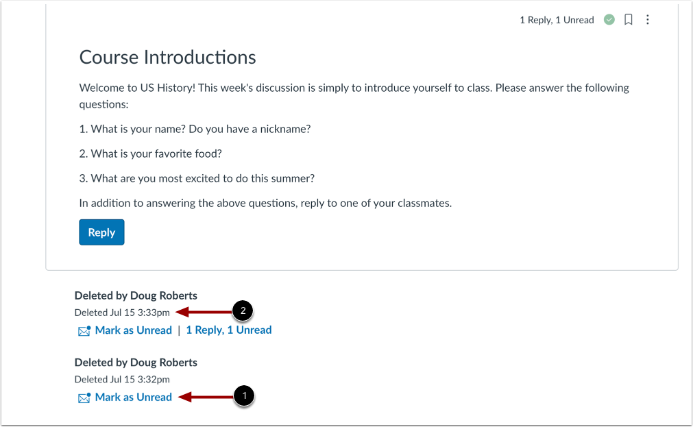 View Deleted Replies