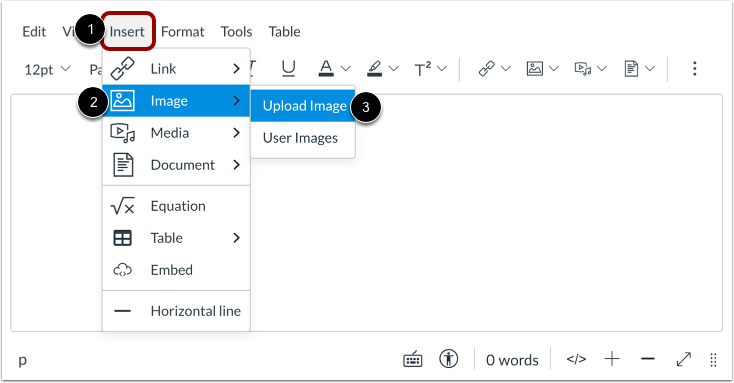 Upload images from Menubar