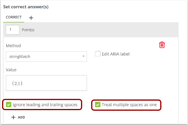 Select Additional Options