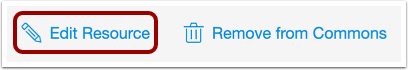 Edit Resource