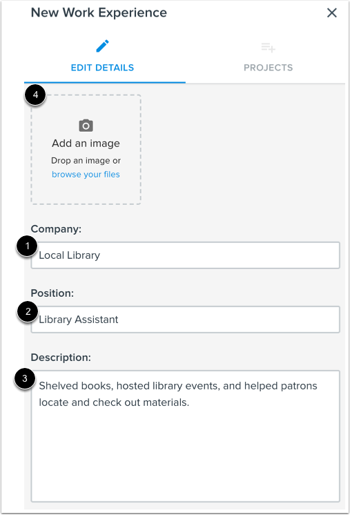 Add Position Information