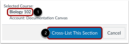 Cross-List this Section