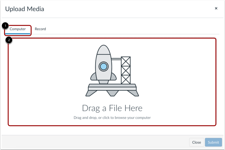 File Upload Inboxes How do I record or upload media to a message in the Inbox ...
