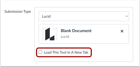 Load Tool in New Tab