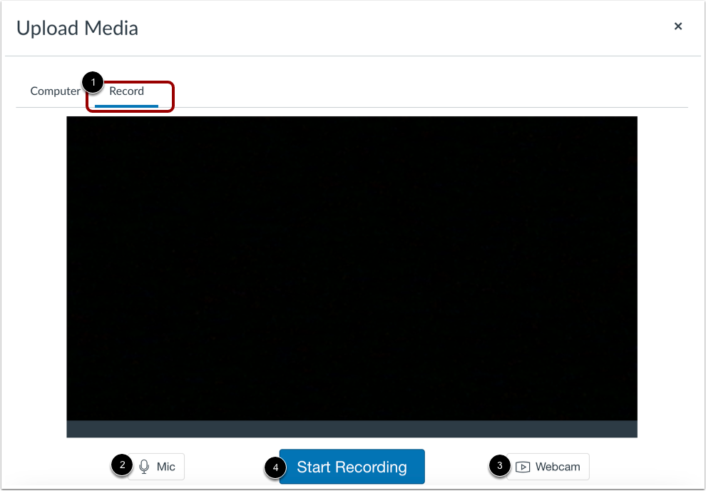 Record Media Comment
