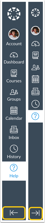 Collapse Global Navigation Menu