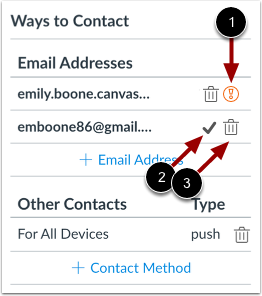 View Communication Warnings