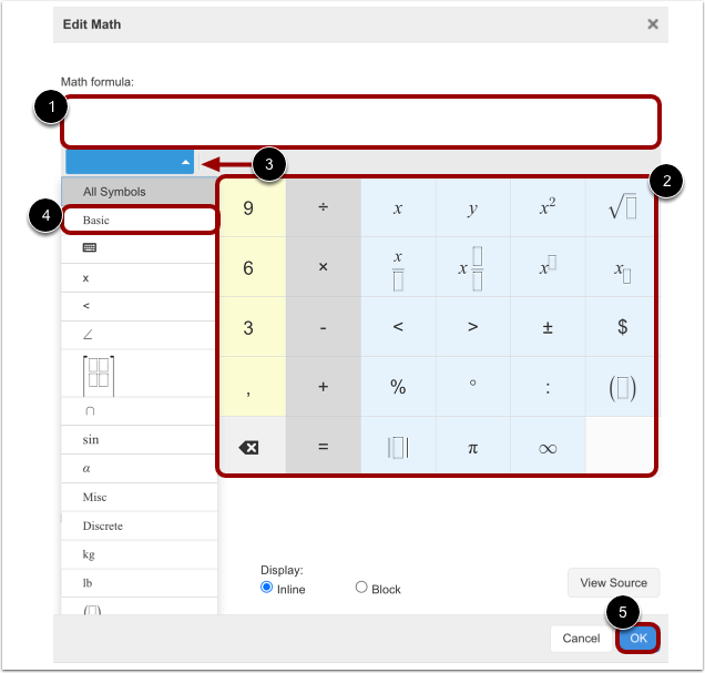 Compose Math Formulas