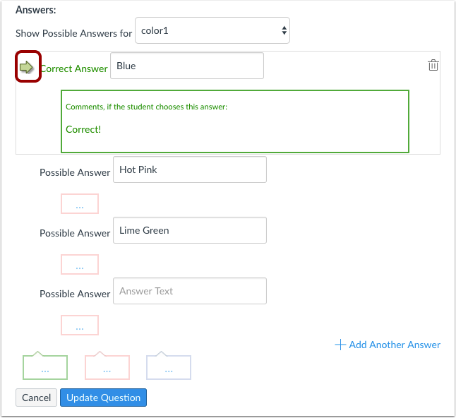 Choose Correct Answer