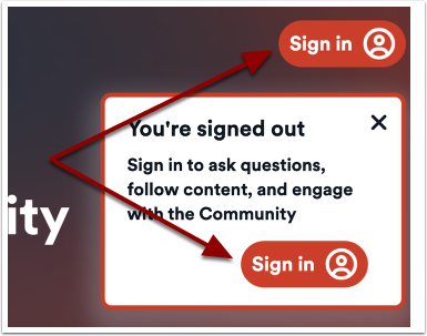 Sign in to the Instructure Community