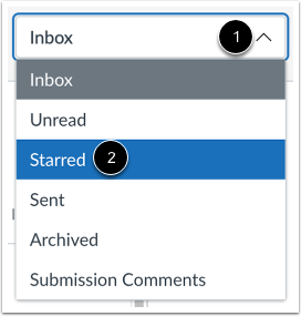 View Starred Conversations