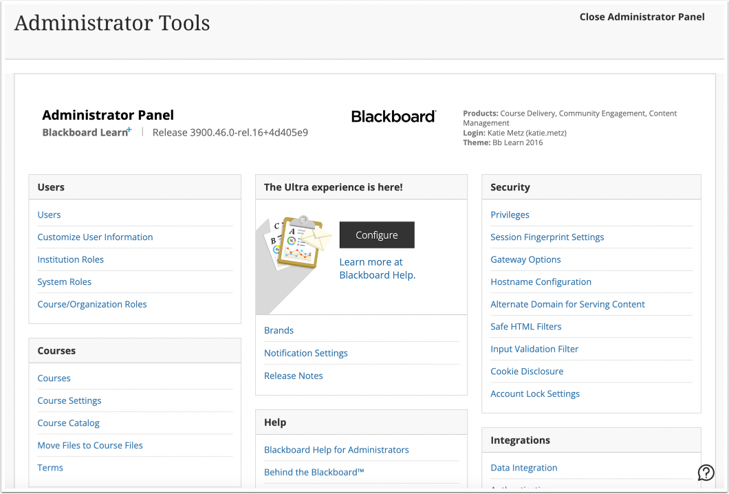 View Administrator Tools