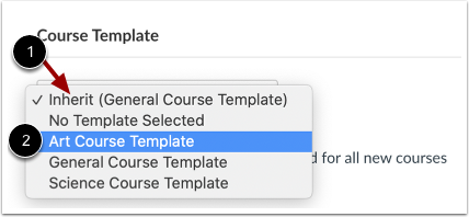 View Inherited Template
