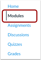 Open Modules
