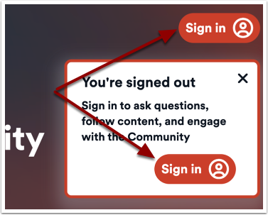 Sign in to the Instructure Community