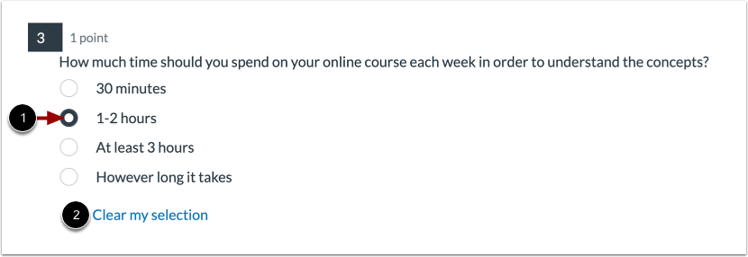 Multiple Choice Question