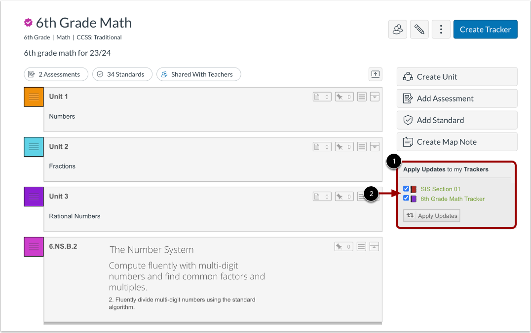 Select Your Trackers