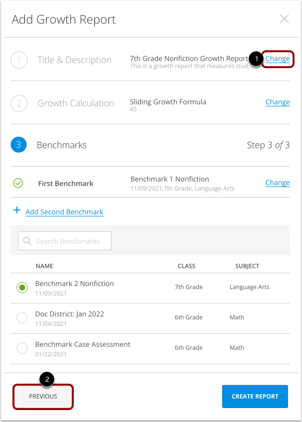 Verify Report Details