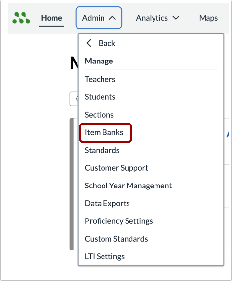 Open Item Bank