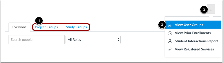 View User Groups