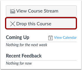 Drop this Course