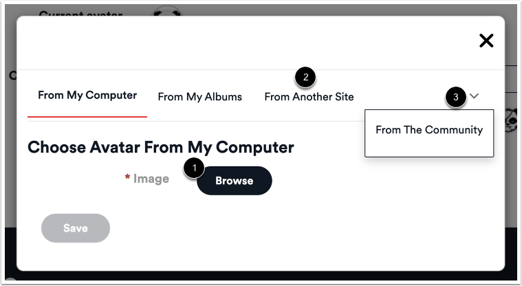 Avatars - My settings - Instructure Community