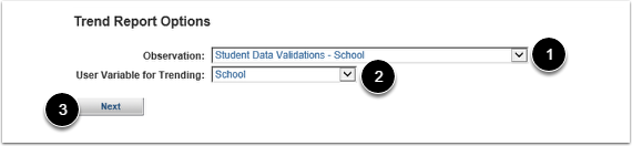 Select Observation and Variable