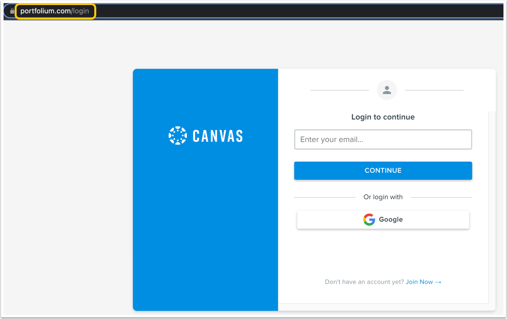 Open Canvas Student ePortfolios