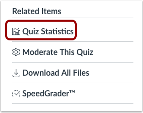 Open Quiz Statistics