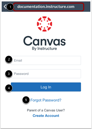 Enter Login Credentials