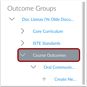 Select Outcome Group