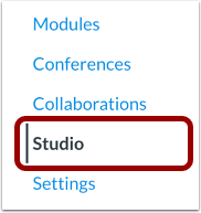 Open Studio Media Library