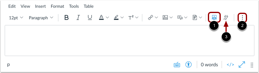 Open Studio in Rich Content Editor