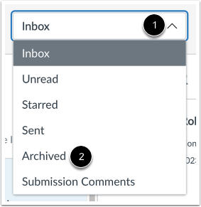 View Archived Conversations