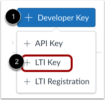 Add LTI Key