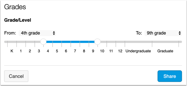 Add Grades and Outcomes
